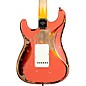 Fender Custom Shop 65 Stratocaster Super Heavy Relic Electric Guitar Super Faded Aged Tahitian Coral over 3-Color Sunburst