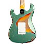 Fender Custom Shop 65 Stratocaster Super Heavy Relic Electric Guitar Super Faded Aged Sherwood Green Metallic over 3-Color...