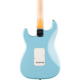 Fender Custom Shop 69 Stratocaster Journeyman Relic Electric Guitar Faded Daphne Blue