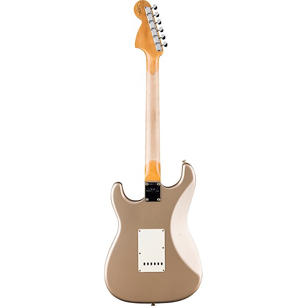 Fender Custom Shop 69 Stratocaster Journeyman Relic Electric Guitar Faded Shoreline Gold