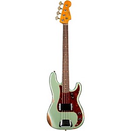 Fender Custom Shop 60 Precision Bass Relic Super Faded Aged Sage Green Metallic