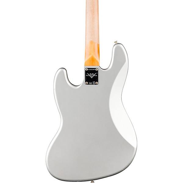 Fender Custom Shop 1965 Jazz Bass Journeyman Relic Faded Inca Silver