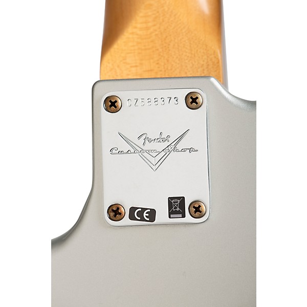 Fender Custom Shop 1965 Jazz Bass Journeyman Relic Faded Inca Silver