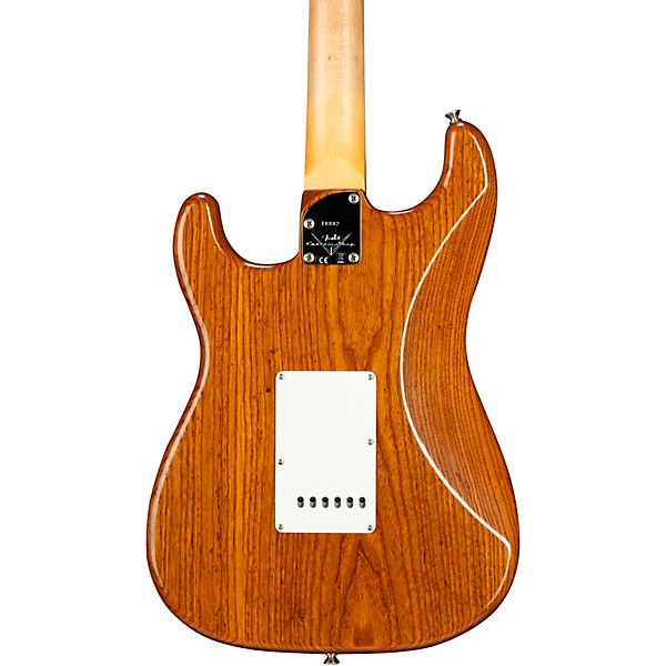 Fender Custom Shop Limited-Edition Roasted Stratocaster Journeyman Relic with DLX Closet Classic Electric Guitar Aged Natural