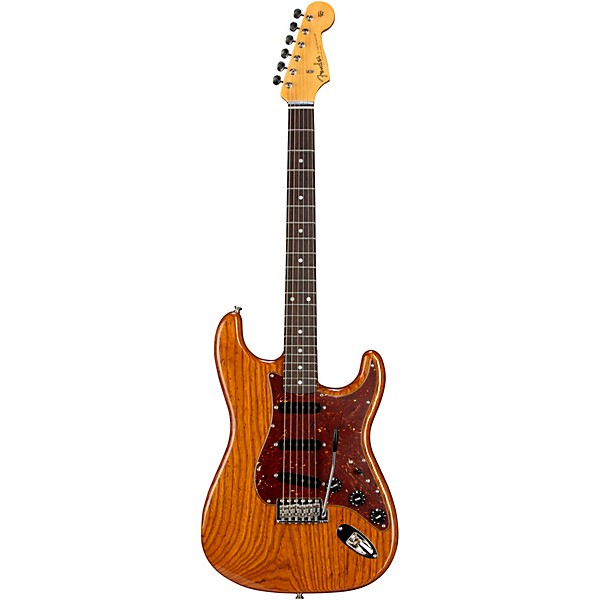 Fender Custom Shop Limited-Edition Roasted Stratocaster Journeyman Relic with DLX Closet Classic Electric Guitar Aged Natural