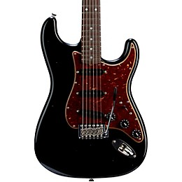 Fender Custom Shop Limited-Edition Roasted Stratocaster Journeyman Relic with DLX Closet Classic Electric Guitar Black