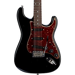 Fender Custom Shop Limited-Edition Roasted Stratocaster Journeyman Relic with DLX Closet Classic Electric Guitar Black
