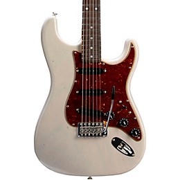 Fender Custom Shop Limited-Edition Roasted Stratocaster Journeyman Relic with DLX Closet Classic Electric Guitar Dirty White Blonde