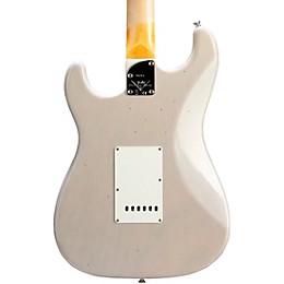 Fender Custom Shop Limited-Edition Roasted Stratocaster Journeyman Relic with DLX Closet Classic Electric Guitar Dirty White Blonde