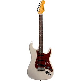 Fender Custom Shop Limited-Edition Roasted Stratocaster Journeyman Relic with DLX Closet Classic Electric Guitar Dirty White Blonde
