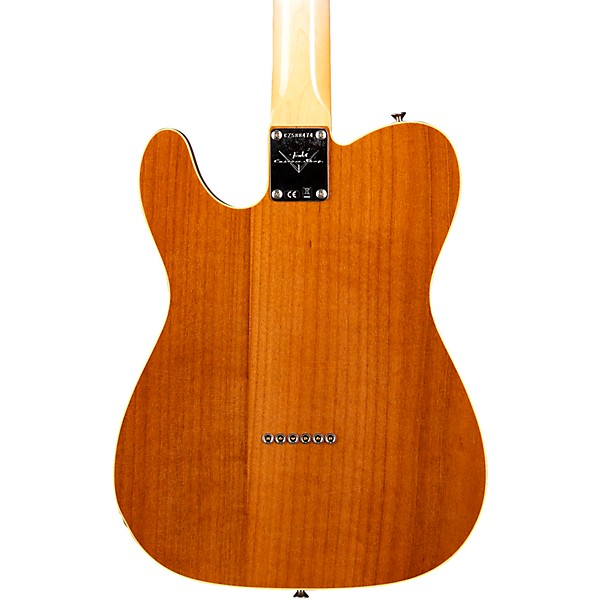 Fender Custom Shop Limited-Edition Double Custom Esquire DLX Closet Classic Electric Guitar Aged Natural