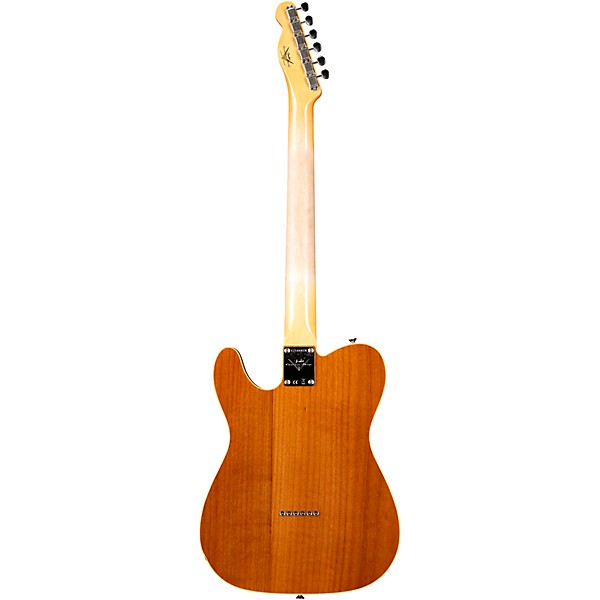 Fender Custom Shop Limited-Edition Double Custom Esquire DLX Closet Classic Electric Guitar Aged Natural