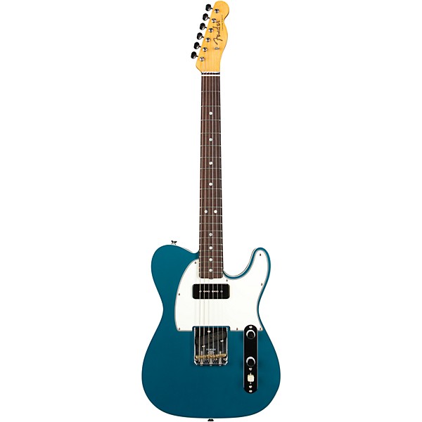 Fender Custom Shop Limited-Edition Double Custom Esquire DLX Closet Classic Electric Guitar Aged Ocean Turquoise