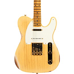 Fender Custom Shop Limited-Edition Hotshot Telecaster Relic Electric Guitar Aged Nocaster Blonde