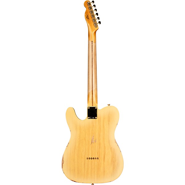 Fender Custom Shop Limited-Edition Hotshot Telecaster Relic Electric Guitar Aged Nocaster Blonde