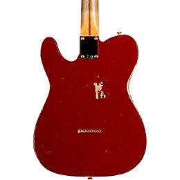 Fender Custom Shop Limited-Edition Hotshot Telecaster Relic Electric Guitar Aged Cimarron Red