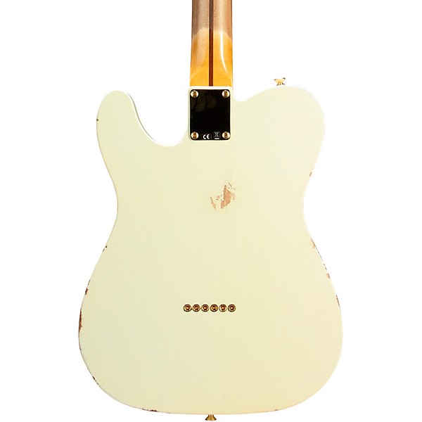 Fender Custom Shop Limited-Edition Hotshot Telecaster Relic Electric Guitar Aged Tomatillo Green