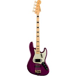 Fender Custom Shop American Custom Jazz Bass NOS Maple Fingerboard Purple Transparent