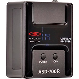 Galaxy Audio ASD-700R Digital UHF IEM Receiver Frequency CODE B5 550-569 MHz