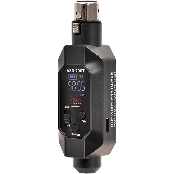 Galaxy Audio ASD-700T Digital UHF IEM Transmitter Frequency CODE B6 571-585 MHz