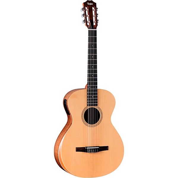Taylor Academy 12e-N Limited-Edition Nylon-String Classical Acoustic-Electric Guitar Natural