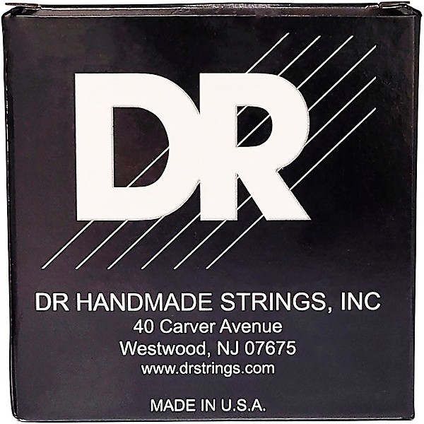 DR Strings VERITAS Uncoated Accurate Core Technology Acoustic Guitar Strings 6-Pack Custom Light (11 - 50)