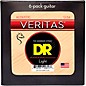 DR Strings VERITAS Uncoated Accurate Core Technology Acoustic Guitar Strings 6-Pack Light (12-54) thumbnail