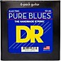 DR Strings Pure Blues Pure Nickel Electric Guitar Strings 6-Pack Light (9-42)