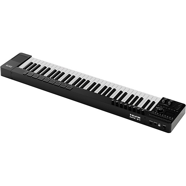 NUX NTK-61 MIDI Keyboard Controller Black
