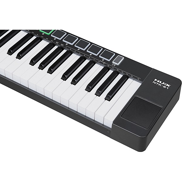 NUX NTK-61 MIDI Keyboard Controller Black