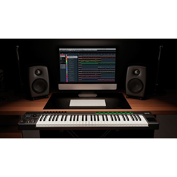 NUX NTK-61 MIDI Keyboard Controller Black