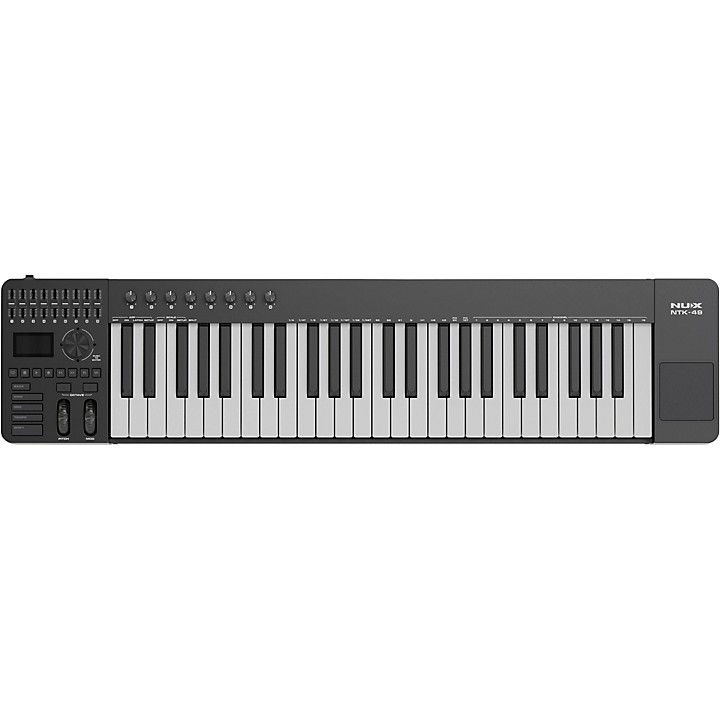 NUX NTK-49 MIDI Keyboard Controller Black | Guitar Center