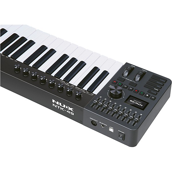 NUX NTK-49 MIDI Keyboard Controller Black