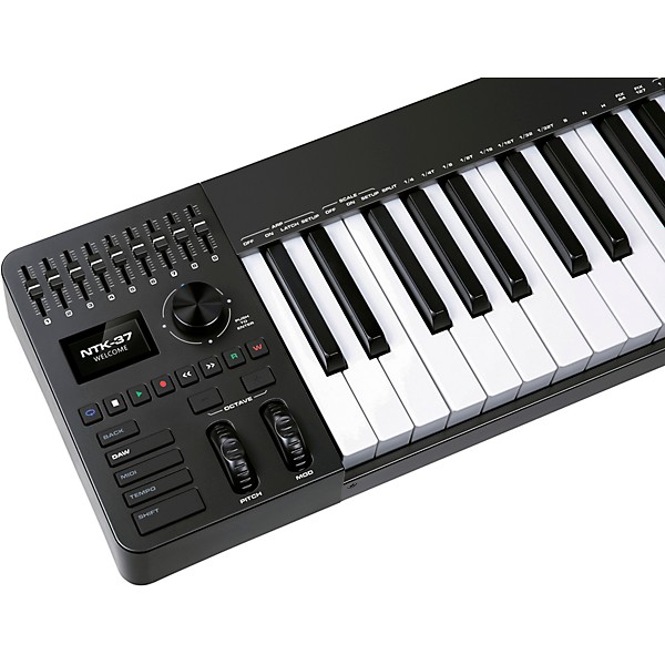NUX NTK-37 MIDI Keyboard Controller Black
