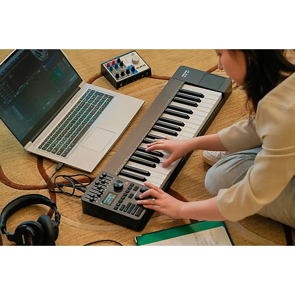 NUX NTK-37 MIDI Keyboard Controller Black