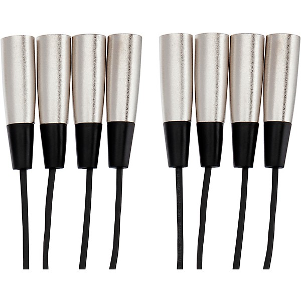 Hosa SH-8X0-50' Little Bro' Sub Snake 50 ft. Black