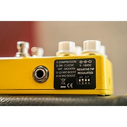 Xotic AC Booster V2 Effects Pedal Yellow