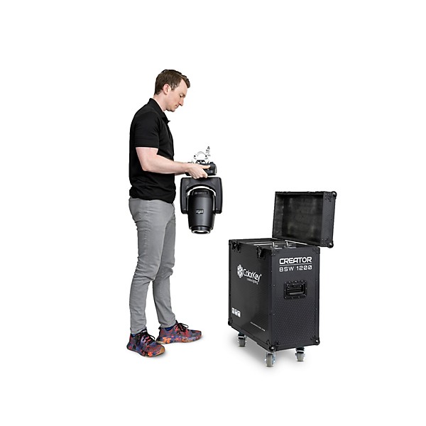 ColorKey Creator BSW 1200 200W LED Moving Head Beam Spot Wash with Halo