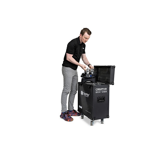 ColorKey Creator BSW 1200 200W LED Moving Head Beam Spot Wash with Halo