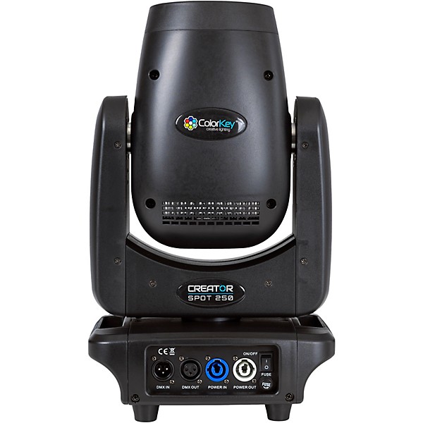 ColorKey Creator Spot 250 200W LED Moving Head Spot with Halo