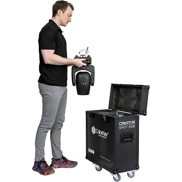 ColorKey Creator Spot 250 200W LED Moving Head Spot with Halo