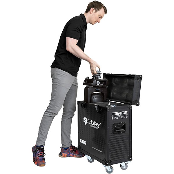 ColorKey Creator Spot 250 200W LED Moving Head Spot with Halo