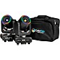 ColorKey Halo Spot 100 100W LED Moving Head Compact Spot with Halo 2-Pack Bundle with Carrying Bag thumbnail