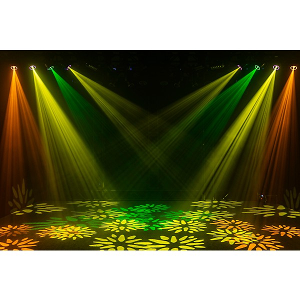 ColorKey Halo Spot 100 100W LED Moving Head Compact Spot with Halo 2-Pack Bundle with Carrying Bag