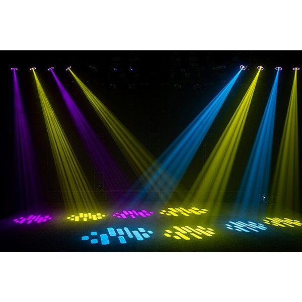 ColorKey Halo Spot 100 100W LED Moving Head Compact Spot with Halo 2-Pack Bundle with Carrying Bag