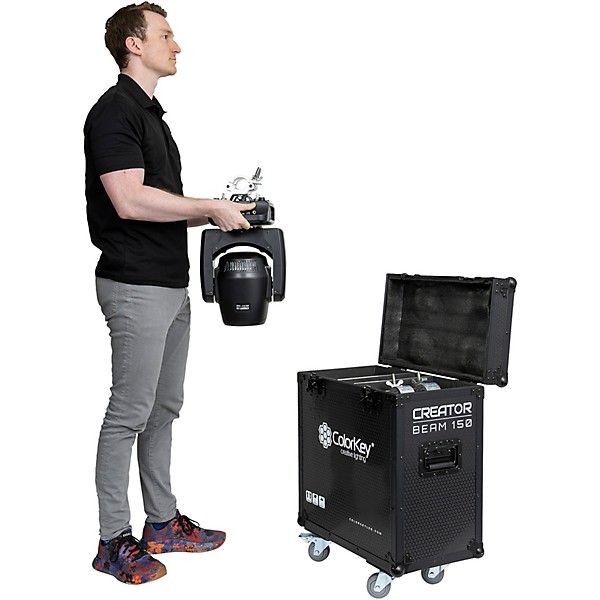 ColorKey Creator Beam 150 100W LED Moving Head Beam with Halo