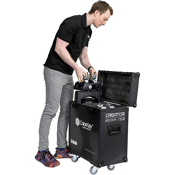 ColorKey Creator Beam 150 100W LED Moving Head Beam with Halo