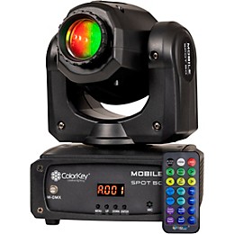 ColorKey Mobile Spot 50 Battery Powered 30W LED Moving Head Spot with Wireless DMX
