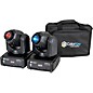 ColorKey Mobile Spot 50 Battery Powered 30W LED Moving Head Spot with Wireless DMX 2-Pack Bundle with Carrying Bag thumbnail
