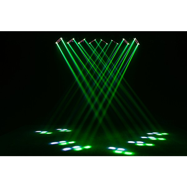 ColorKey GrooveBar FX 6 x 20W RGBW LED Moving Head FX with Infinite Bar Rotation, Pixel Control and Dual Halo Strips